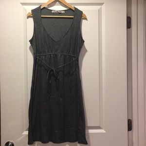 Michael Stars Maternity Shine Vee Neck Dress - NEW